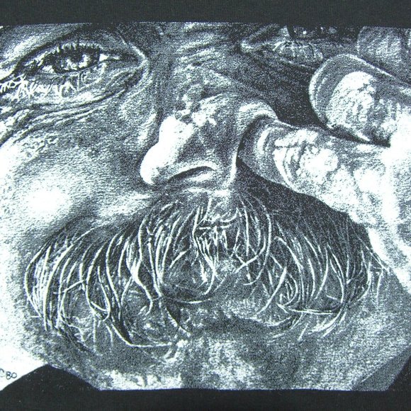 Nose Picking T Shirt Adult Unisex Black NEW - Picture 2 of 3